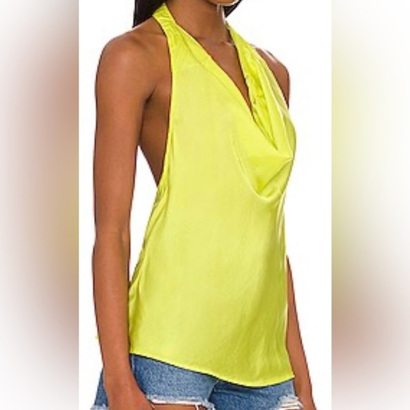 YFB Tops - Vibrant Yellow Halter Camisole